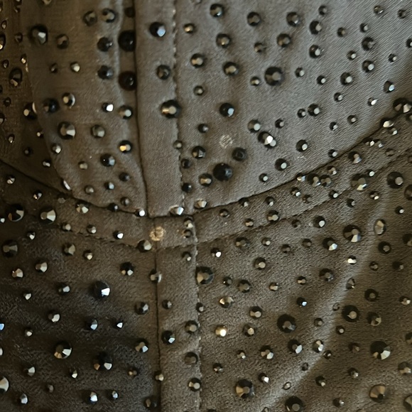 NWOT Remember This Moment Black Rhinestone Strapless Maxi Dress - Picture 12 of 12